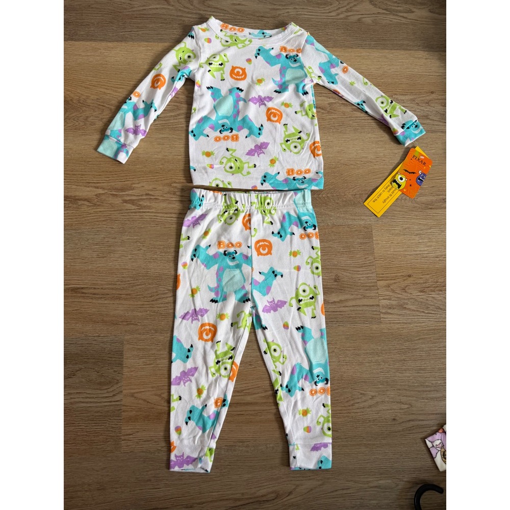 Monsters inc kids Halloween pajamas 2T